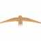 Ekena Millwork Bellingham Timber Gable Bracket, Western Red Cedar, 36"W x 9"H x 1 1/2"D x 3 1/2"F, 6/12 Pitch GBW036X09X0204BEL00SWR - alternate 2